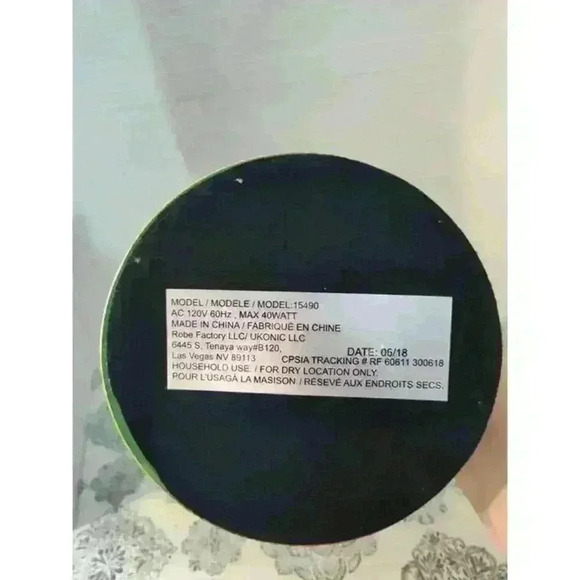 Nintendo Super Mario Lamp Night Light without lamp shade 10 inch - Picture 4 of 5